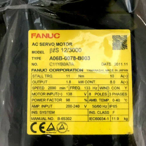 Fanuc A06B-2078-B003