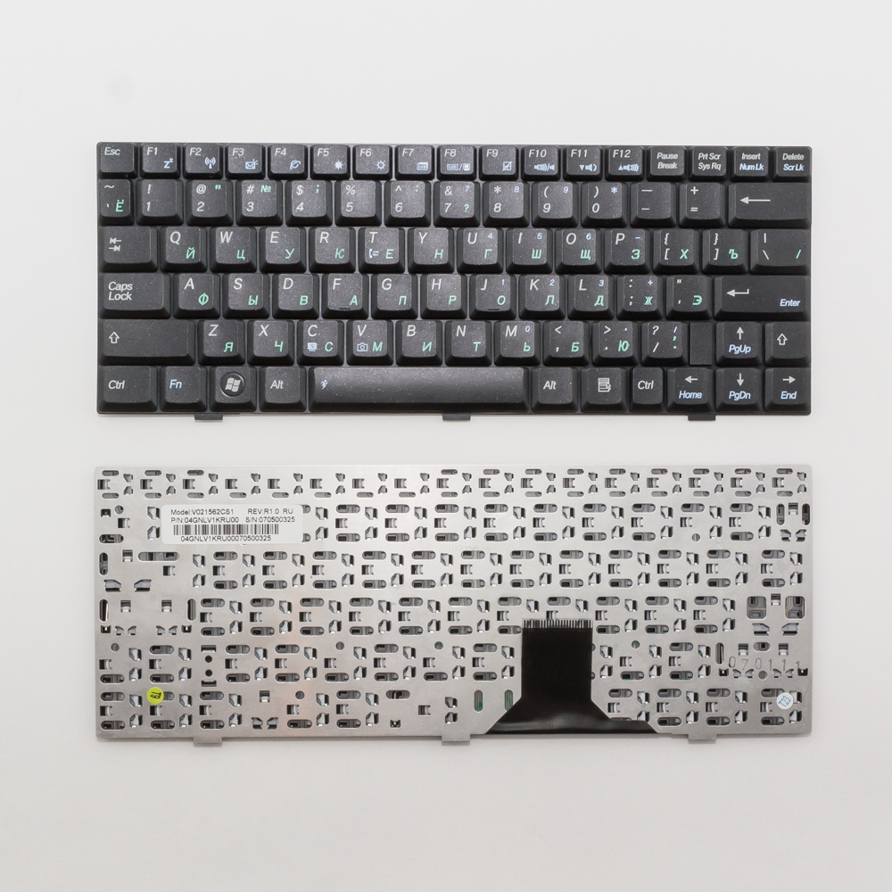 Клавиатура для ноутбука Asus Eee PC 904H, 905, U1, U1E черная