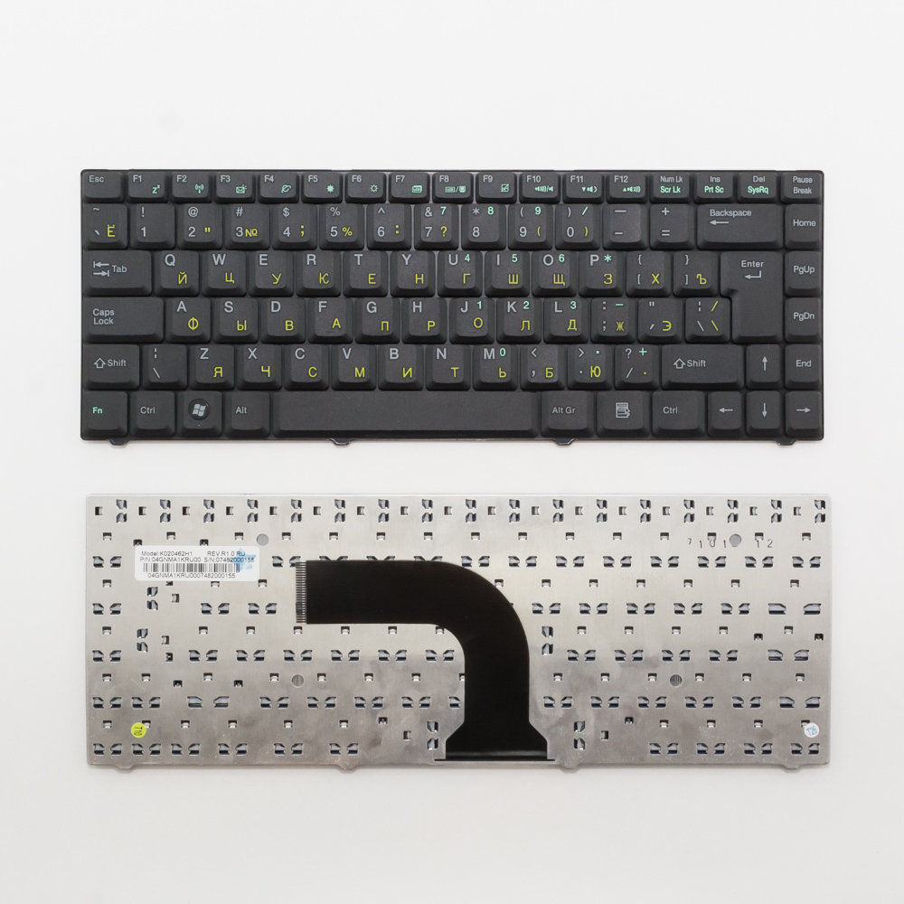 Клавиатура для ноутбука Asus C90, Z37, Z97 черная