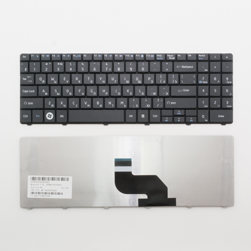 Клавиатура для ноутбука MSI CR640, CX640, A6400 черная