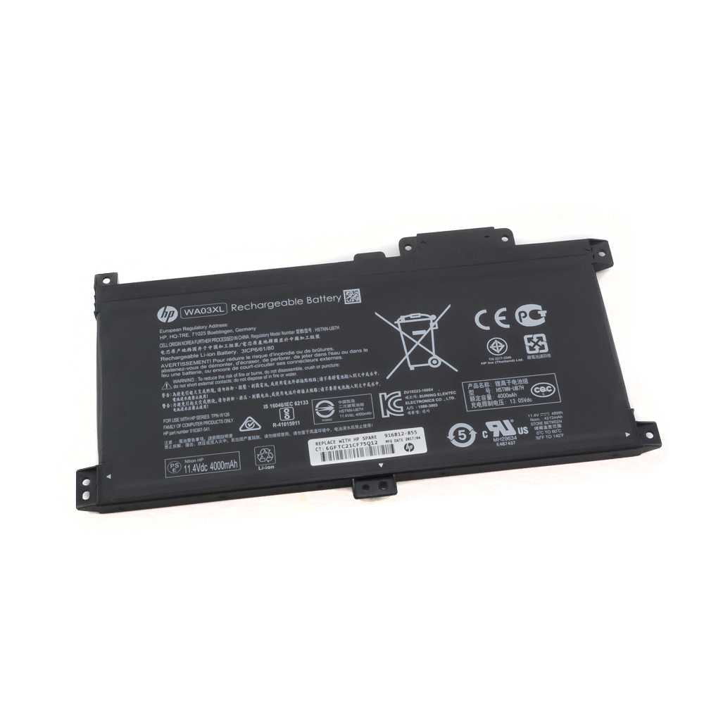 Аккумулятор для ноутбука HP (WA03XL) Pavilion X360 15-BR оригинал