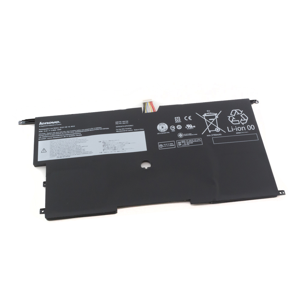 Аккумулятор для ноутбука Lenovo (45N1702) X1 Carbon Gen 2 оригинал