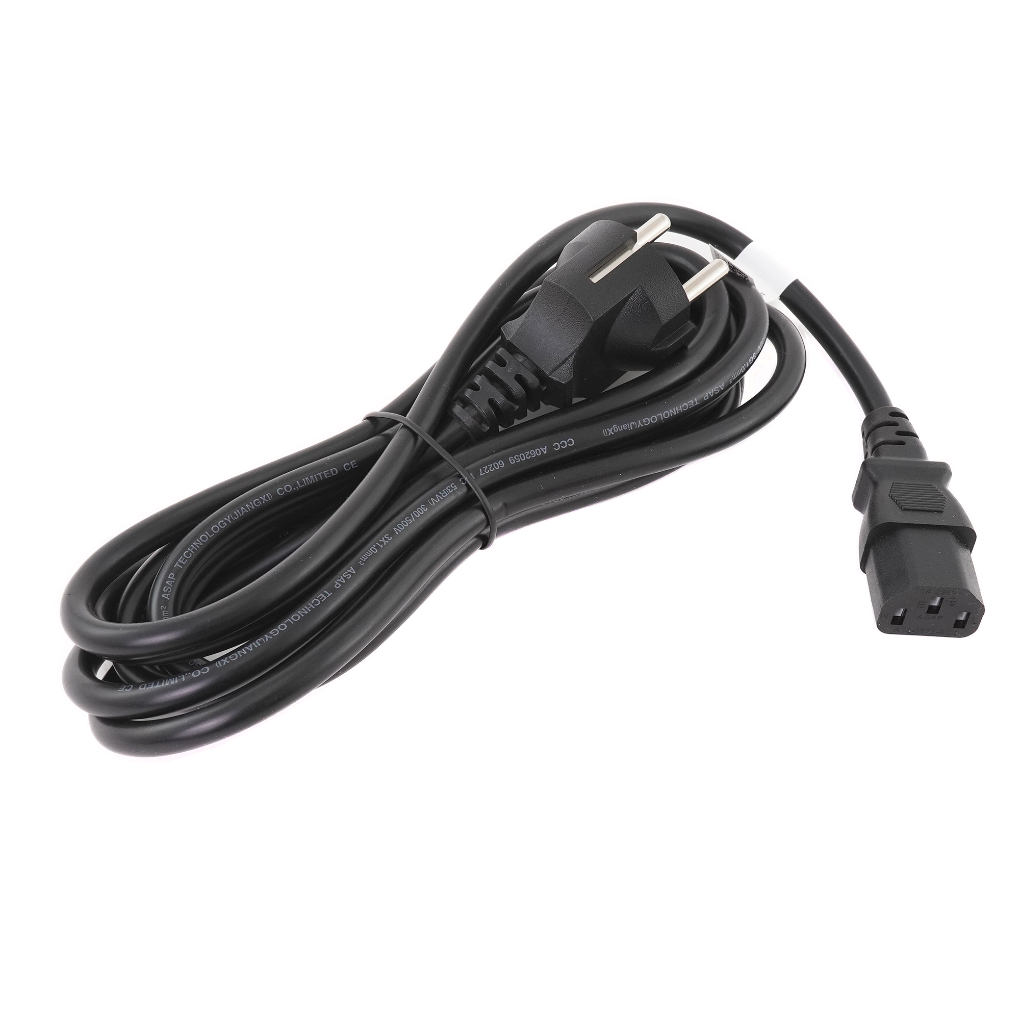 Кабель питания IEC 320 C13 - CEE 7/7 (3 м)