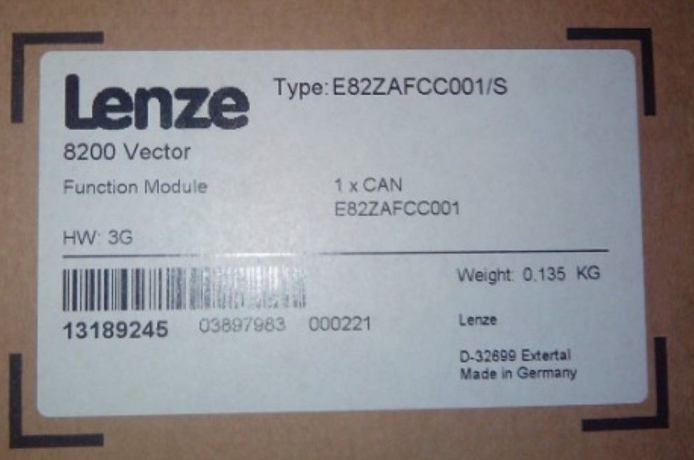Lenze E82ZAFCC001